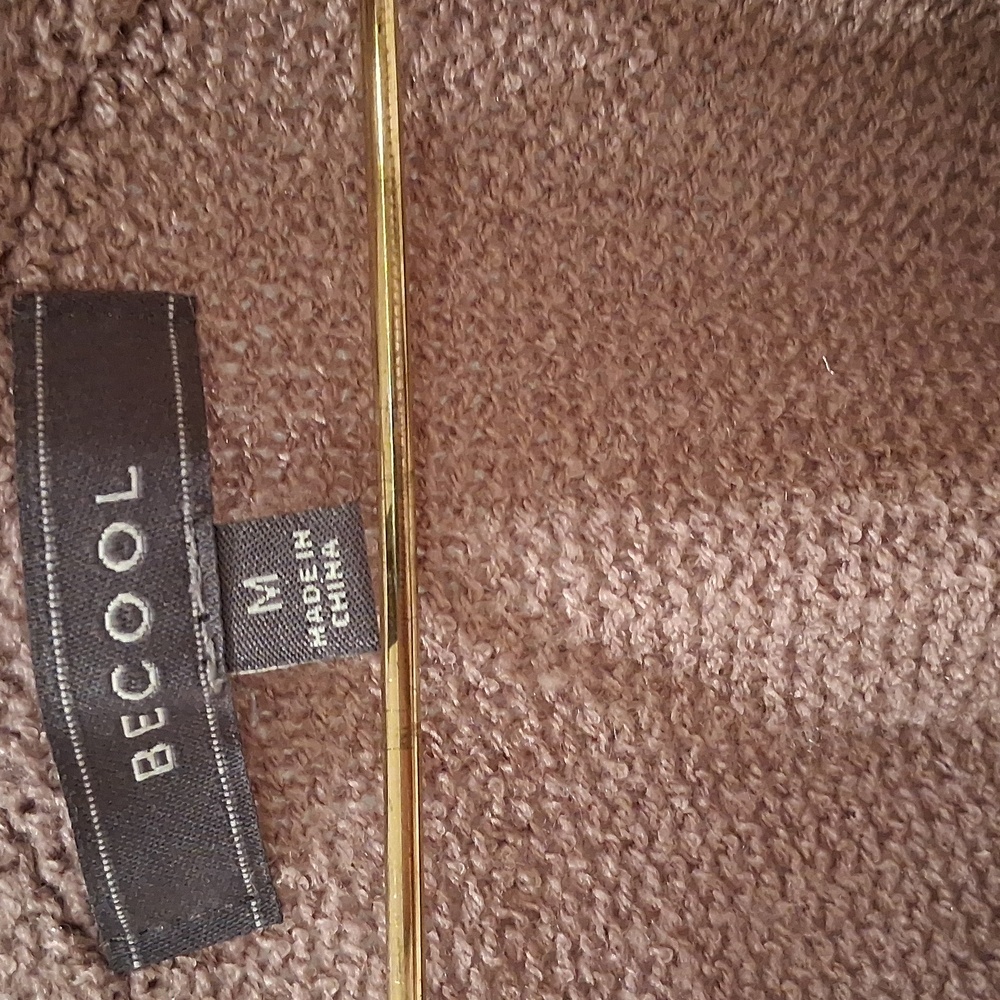 Be Cool Sweater Top Size Medium Dusty Rose Color High/Low Hem Cozy Soft - Picture 2 of 7